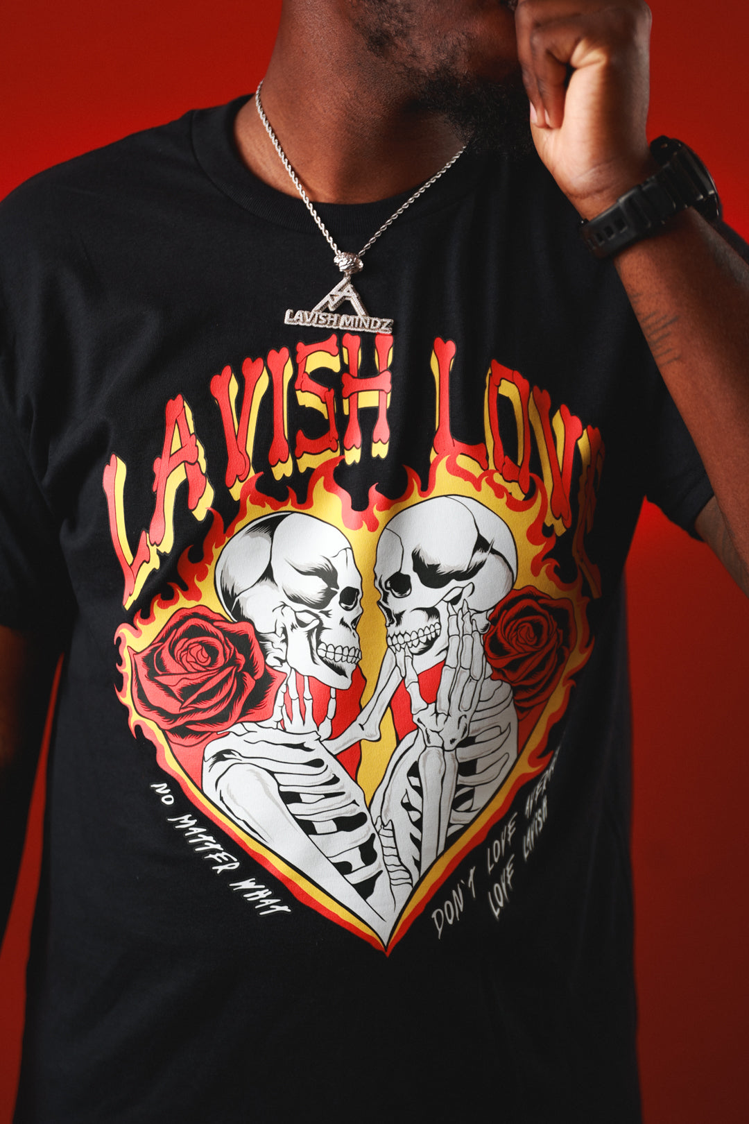 Lavish Love Black Tee
