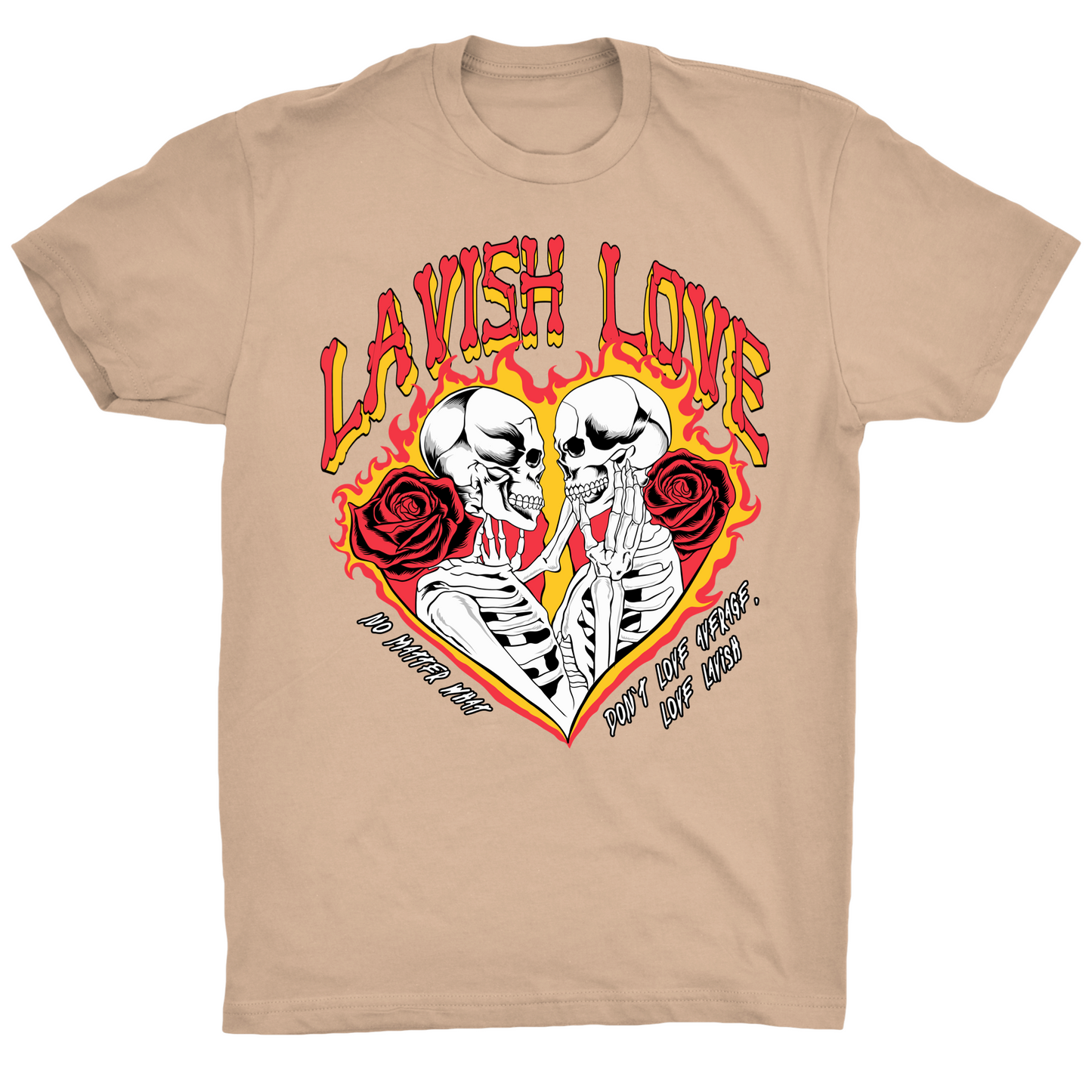 Lavish Love Tan Tee