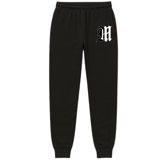 Gothic LM Logo w/brain Joggers “Black”