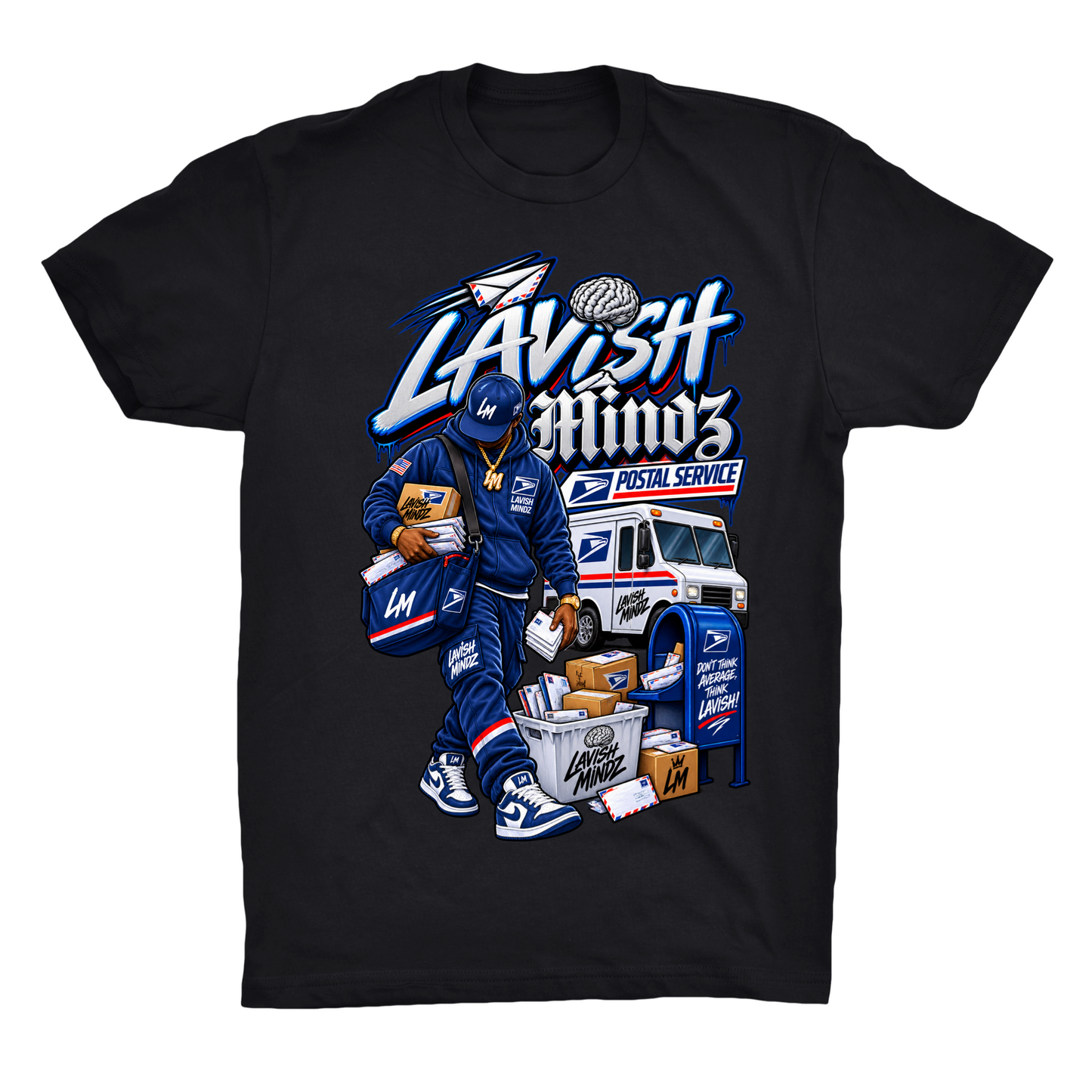 Lavish Mindz Postal Service Guy “Black”