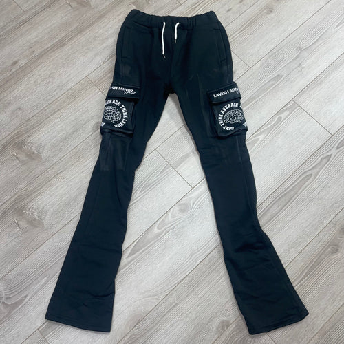 Black Double Stack Pants