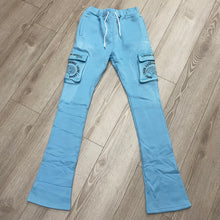 Load image into Gallery viewer, Ice Blue Double Stack Pants