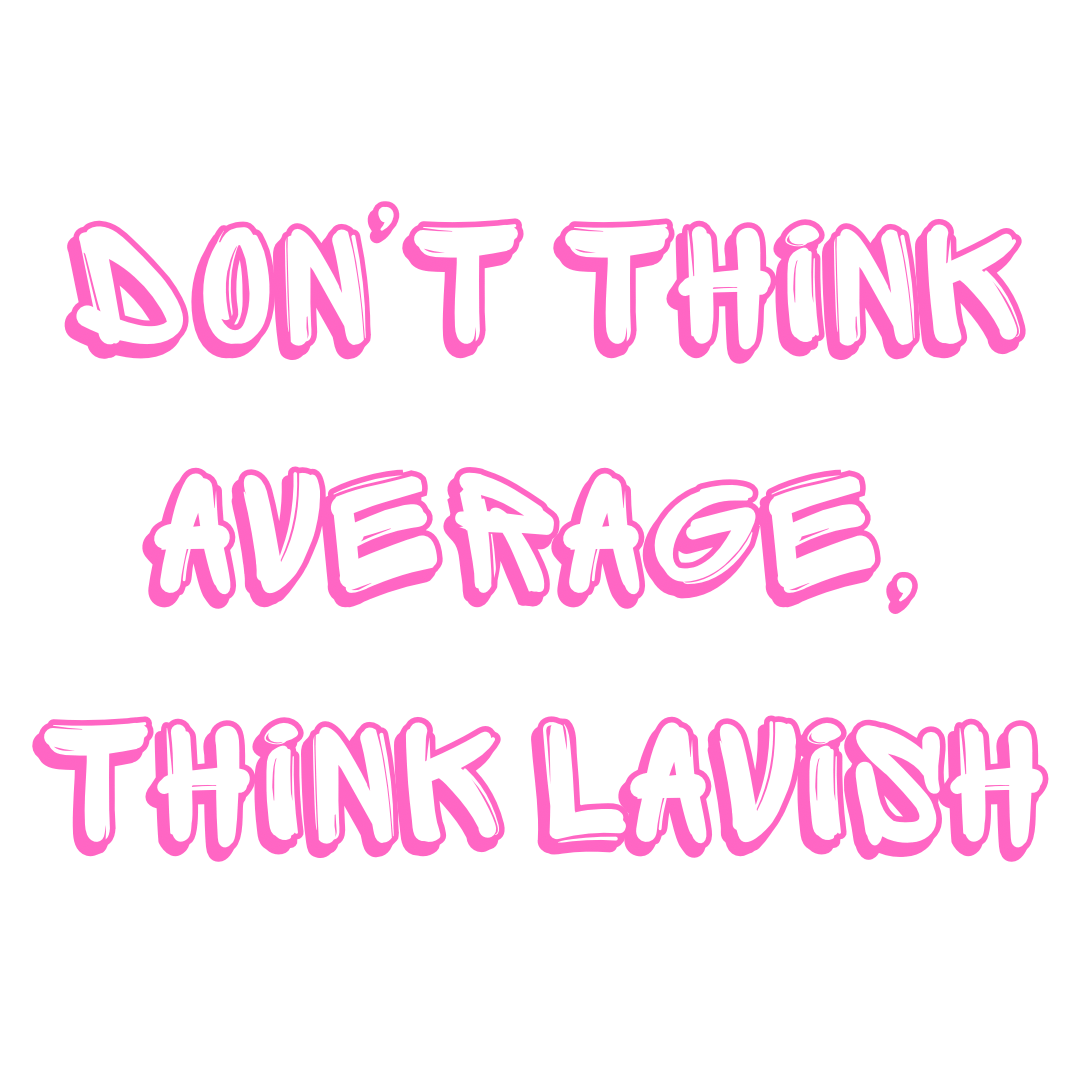 Think Bubble Black w/Pink