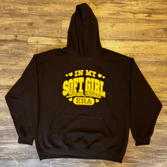 Soft Girl ERA Hoodie “Brown w/Yellow”