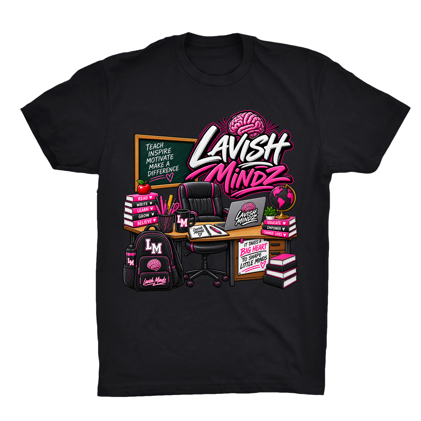 Teacher Class Pink “Black”