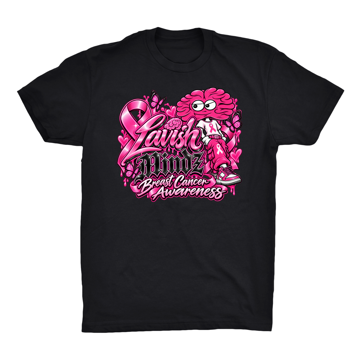 Breast Cancer Awareness X Lavish Character “Black”