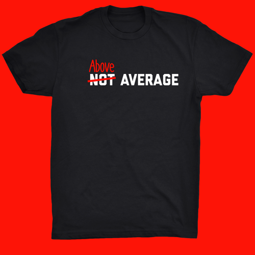 Above Average Tee “Black”