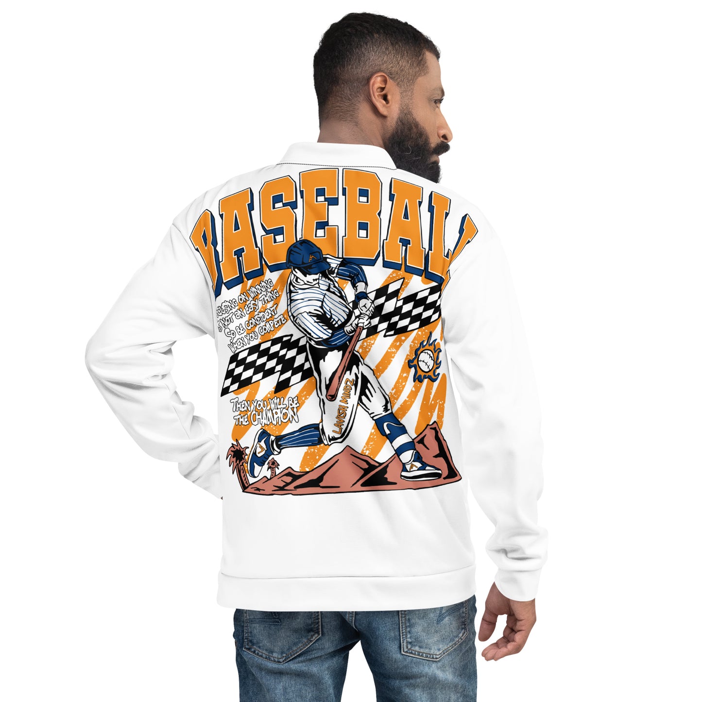 “ Home Run”Unisex Bomber Jacket