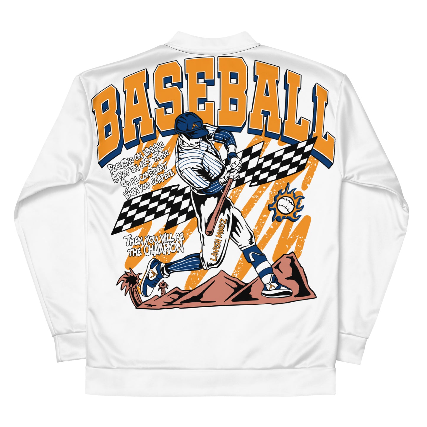 “ Home Run”Unisex Bomber Jacket
