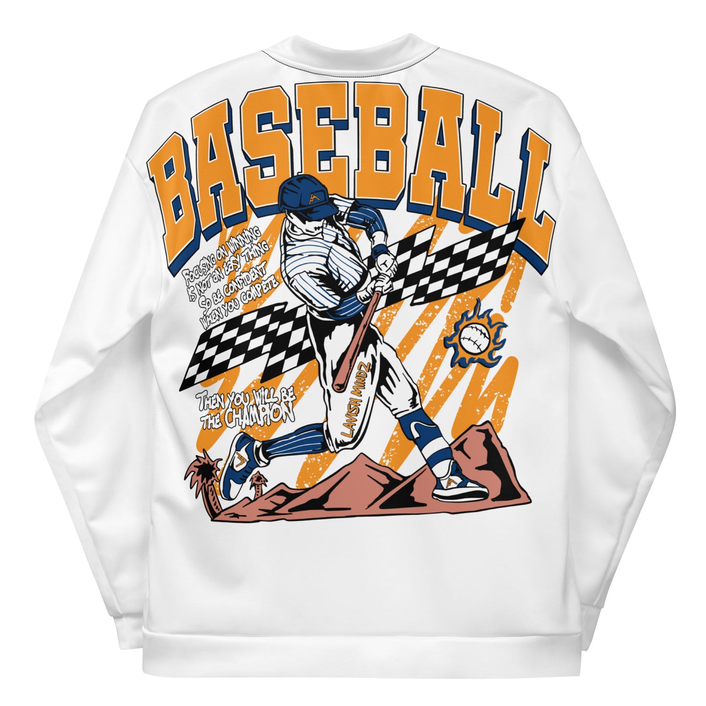 “ Home Run”Unisex Bomber Jacket