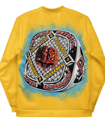 10yr Anniversary Ring Unisex Bomber Jacket 