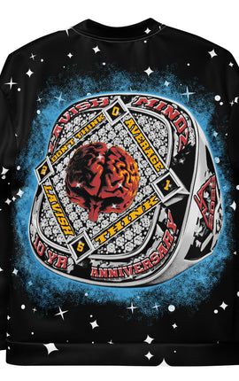 10yr Anniversary Ring Bling Unisex Bomber Jacket