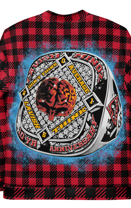 10yr Anniversary Ring Plaid Unisex Bomber Jacket