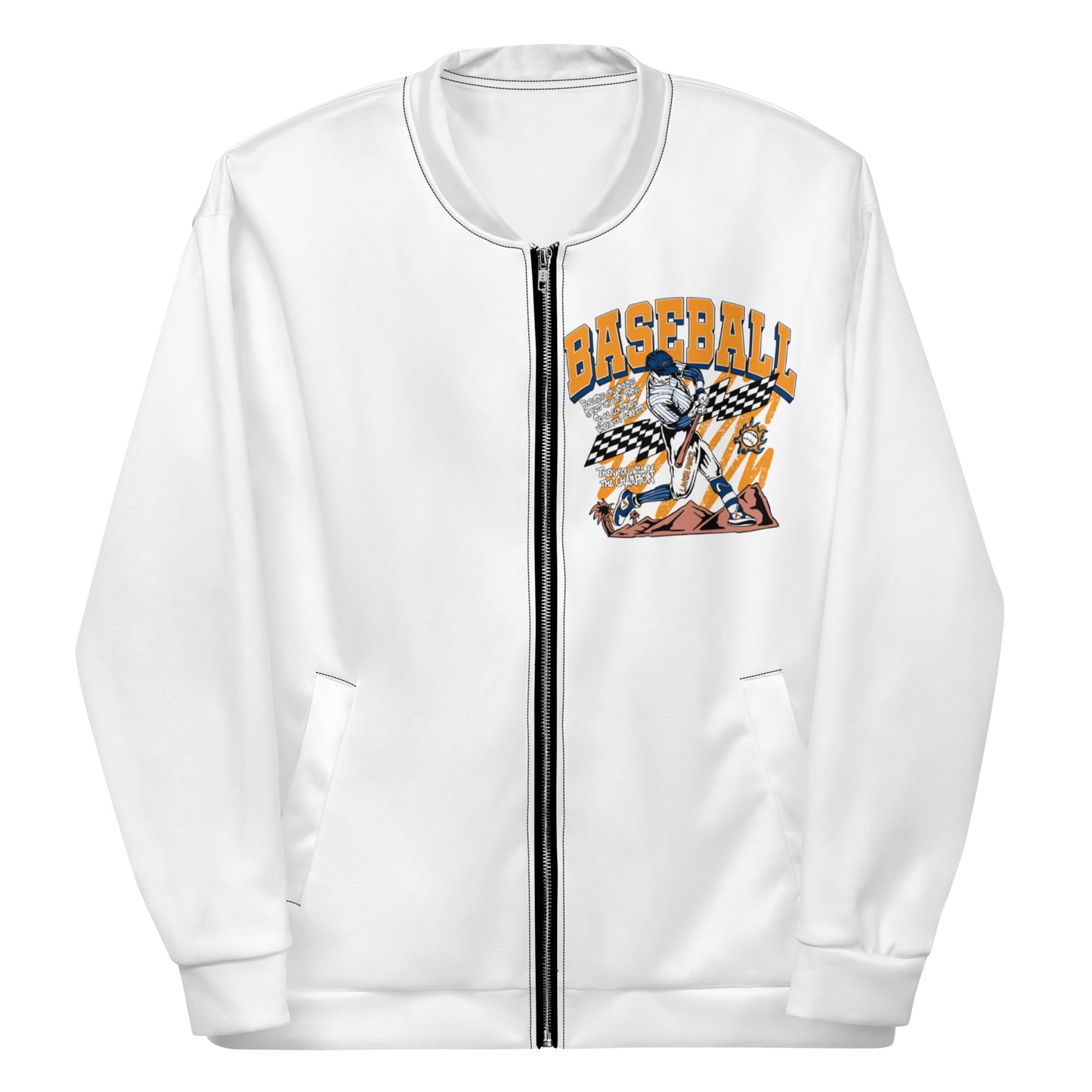“ Home Run”Unisex Bomber Jacket