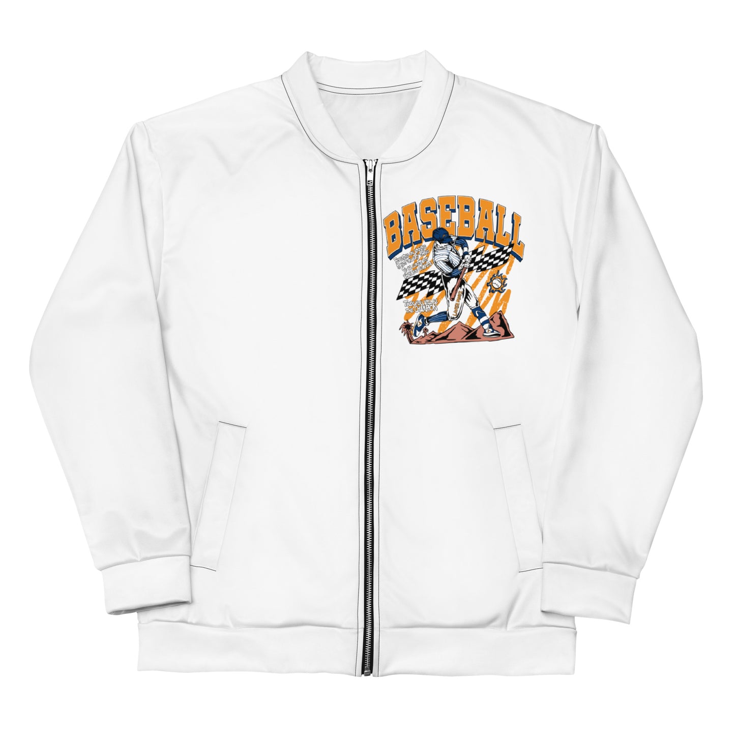 “ Home Run”Unisex Bomber Jacket