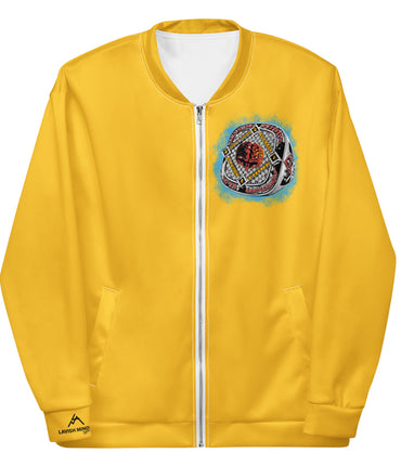 10yr Anniversary Ring Unisex Bomber Jacket 