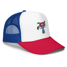 Load image into Gallery viewer, Brain Man Embroidered Foam Trucker Hat