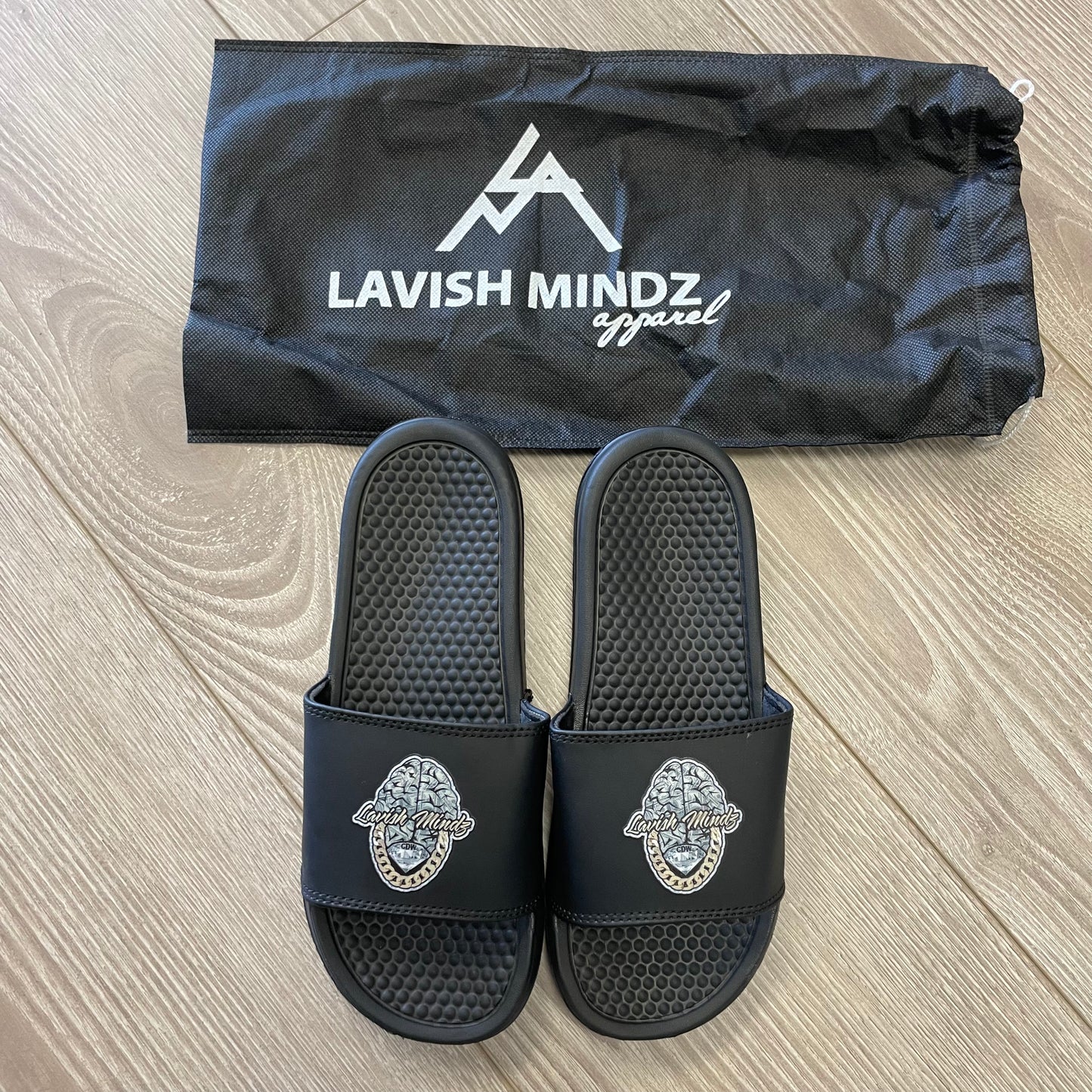 Black Lavish Brain Slides