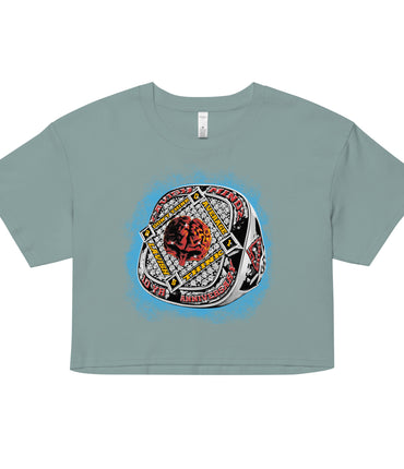 10yr Anniversary Ring Women’s crop top