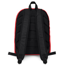 Load image into Gallery viewer, Red Lavish Brain/Slogan Backpack