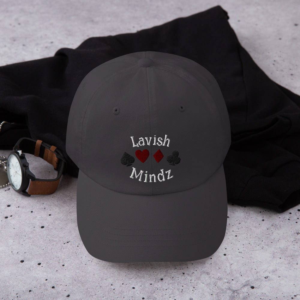 Lucky Lavish Dad hat (White Words)