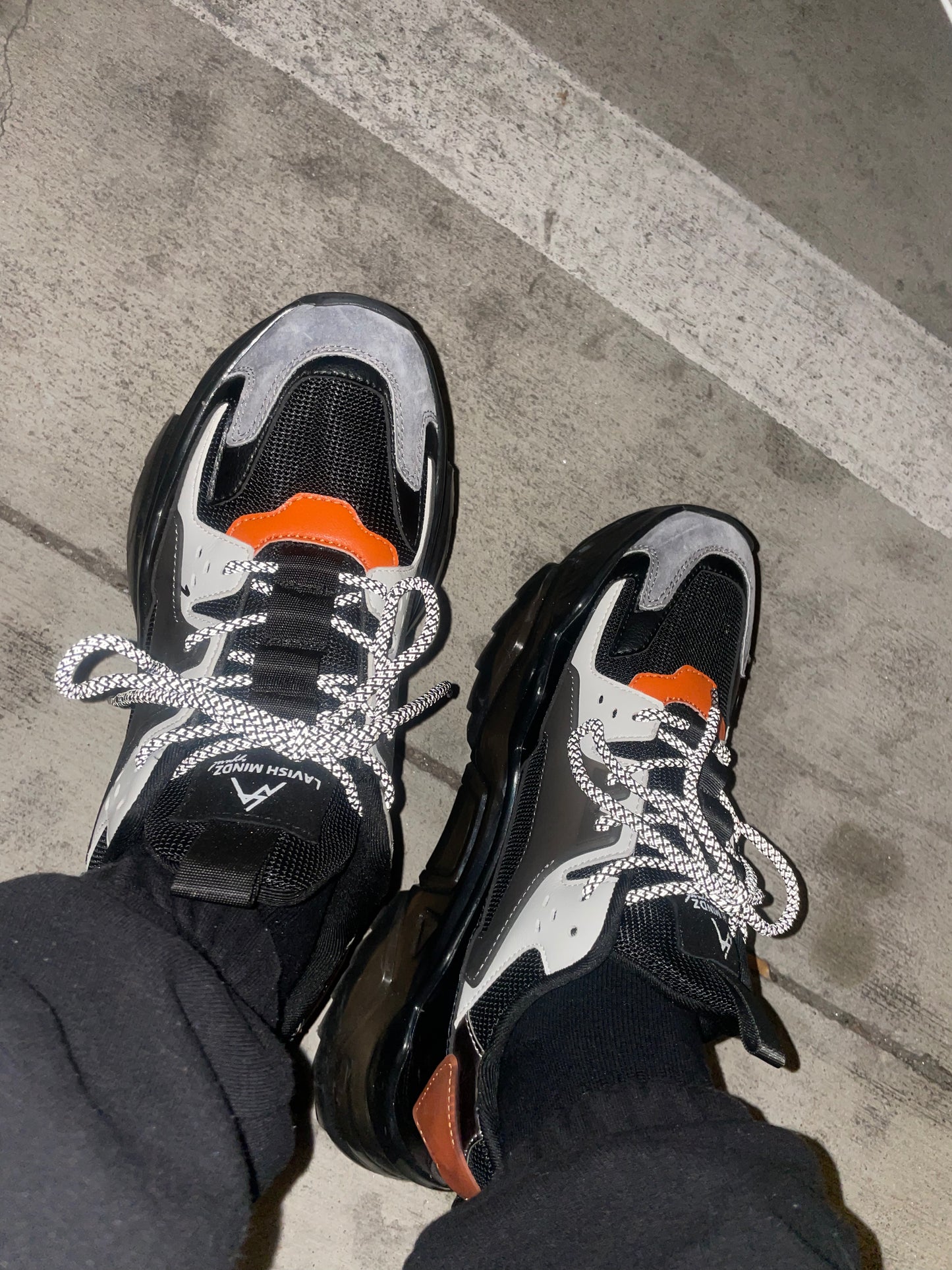 Blk/orange Cloud Surfers