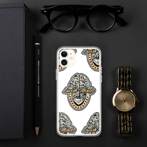 Lavish Brain White iPhone Case