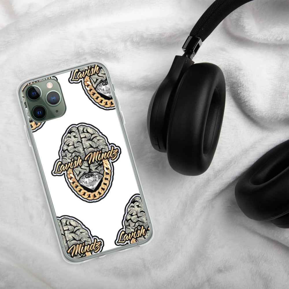 Lavish Brain White iPhone Case