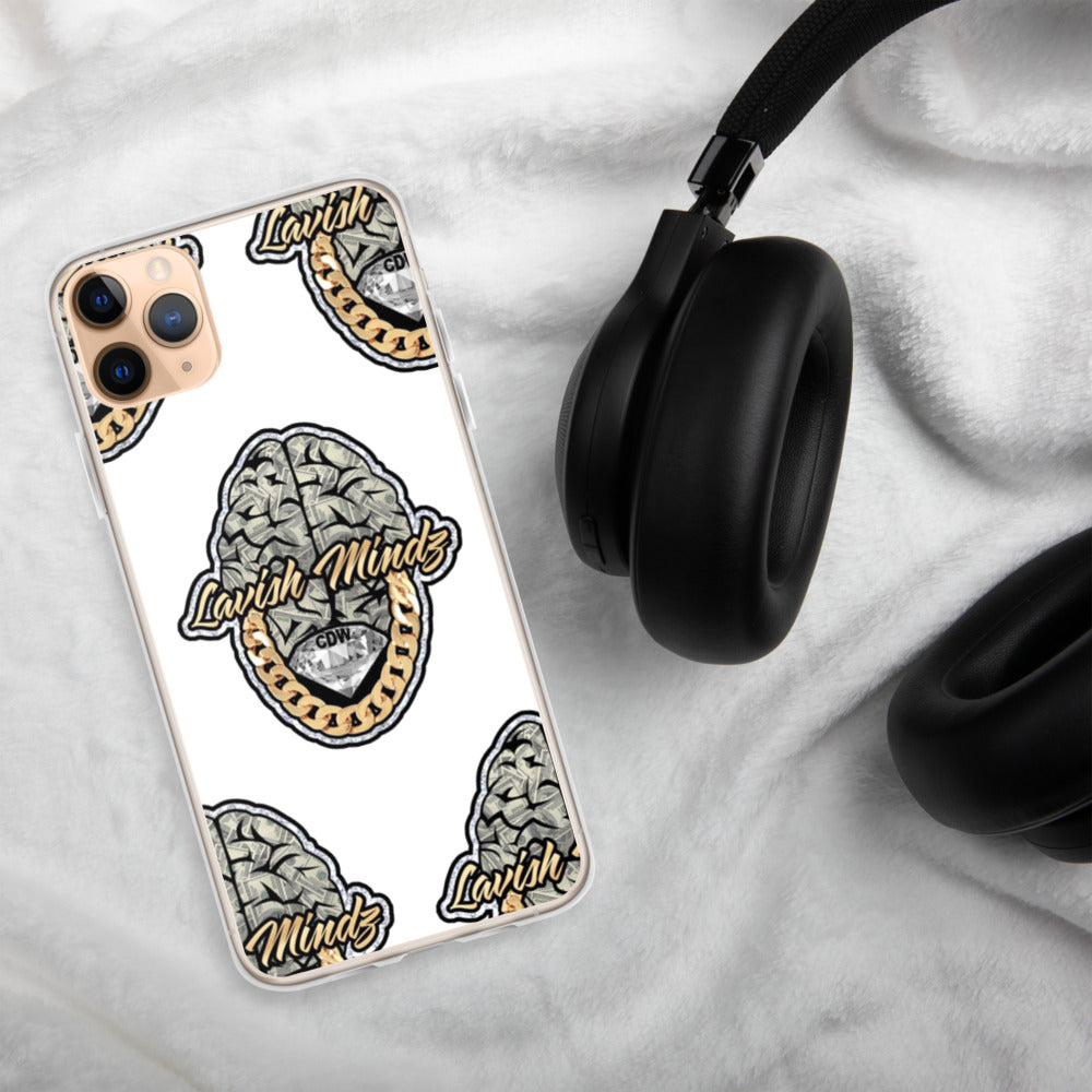 Lavish Brain White iPhone Case