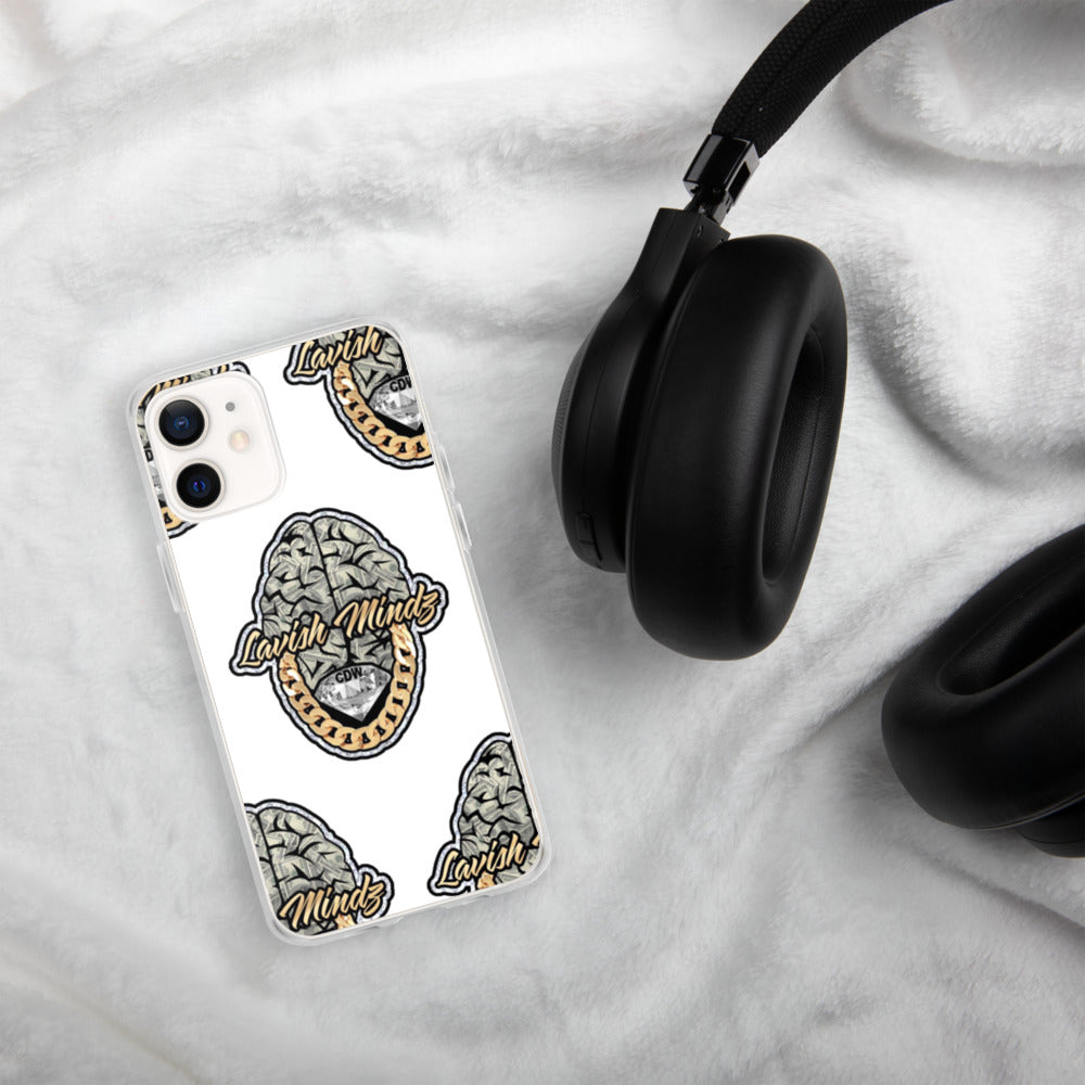 Lavish Brain White iPhone Case