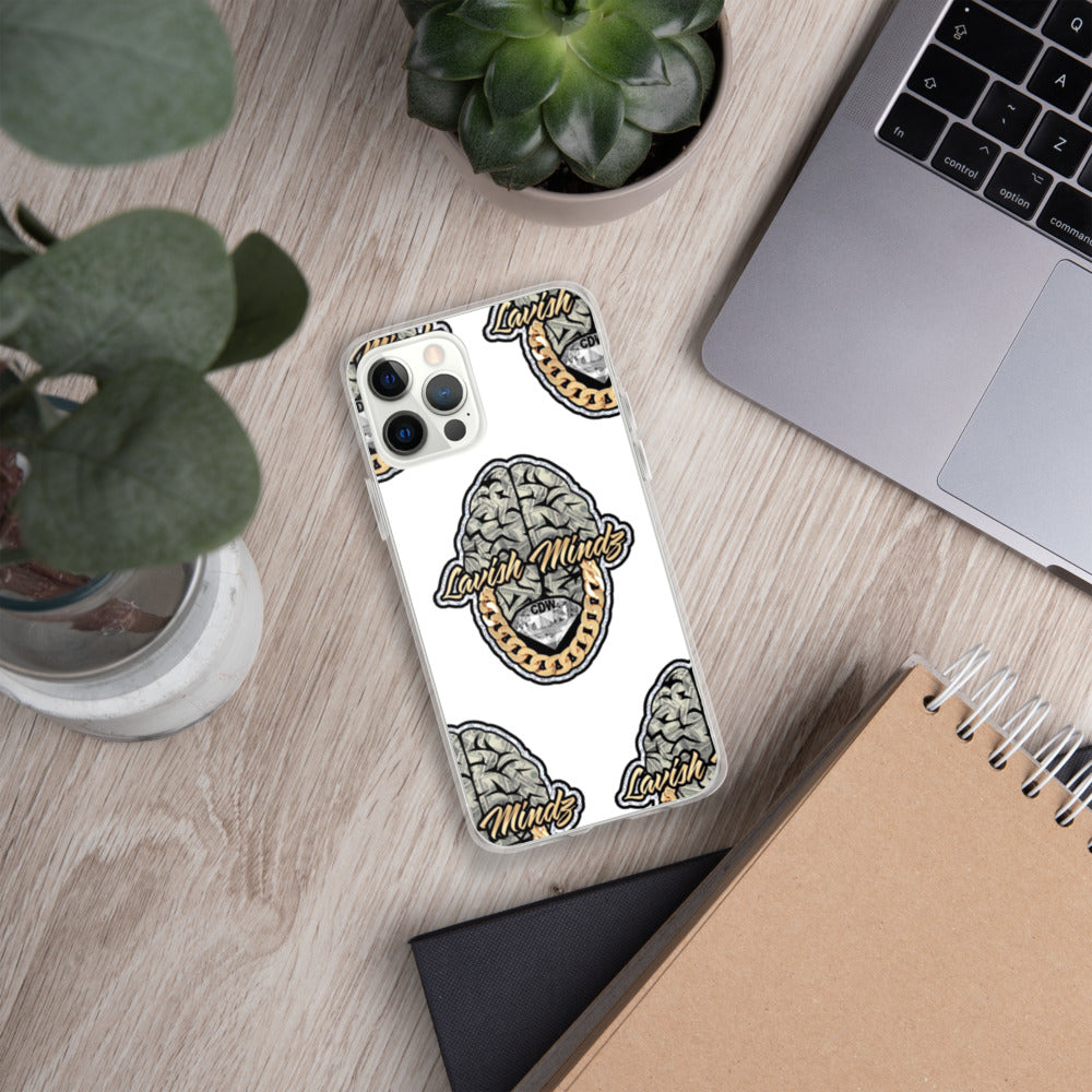 Lavish Brain White iPhone Case