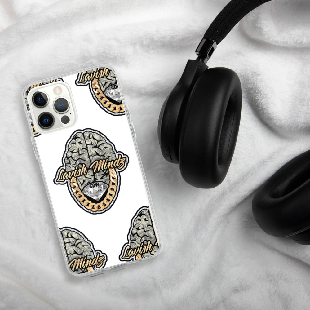 Lavish Brain White iPhone Case