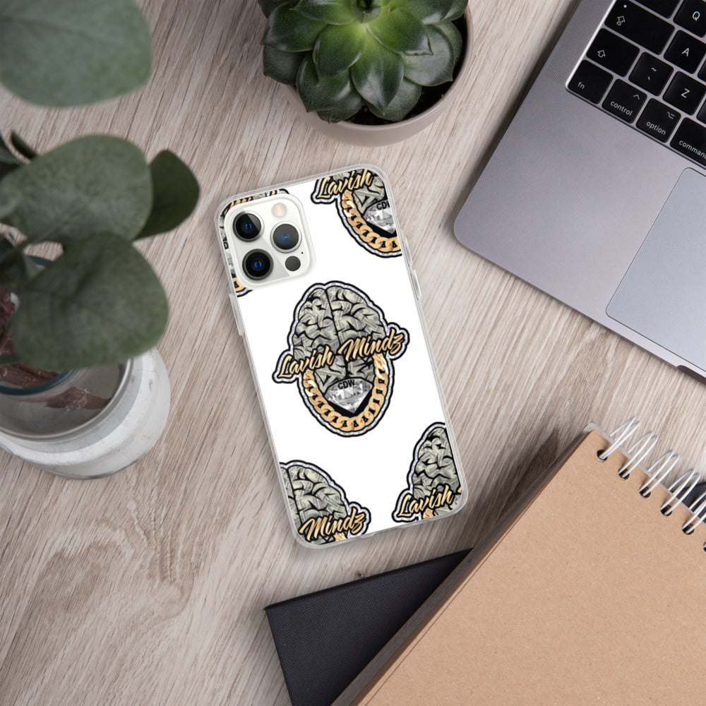 Lavish Brain White iPhone Case
