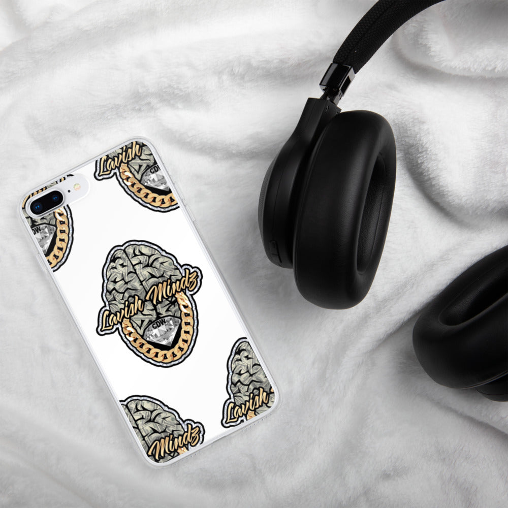 Lavish Brain White iPhone Case