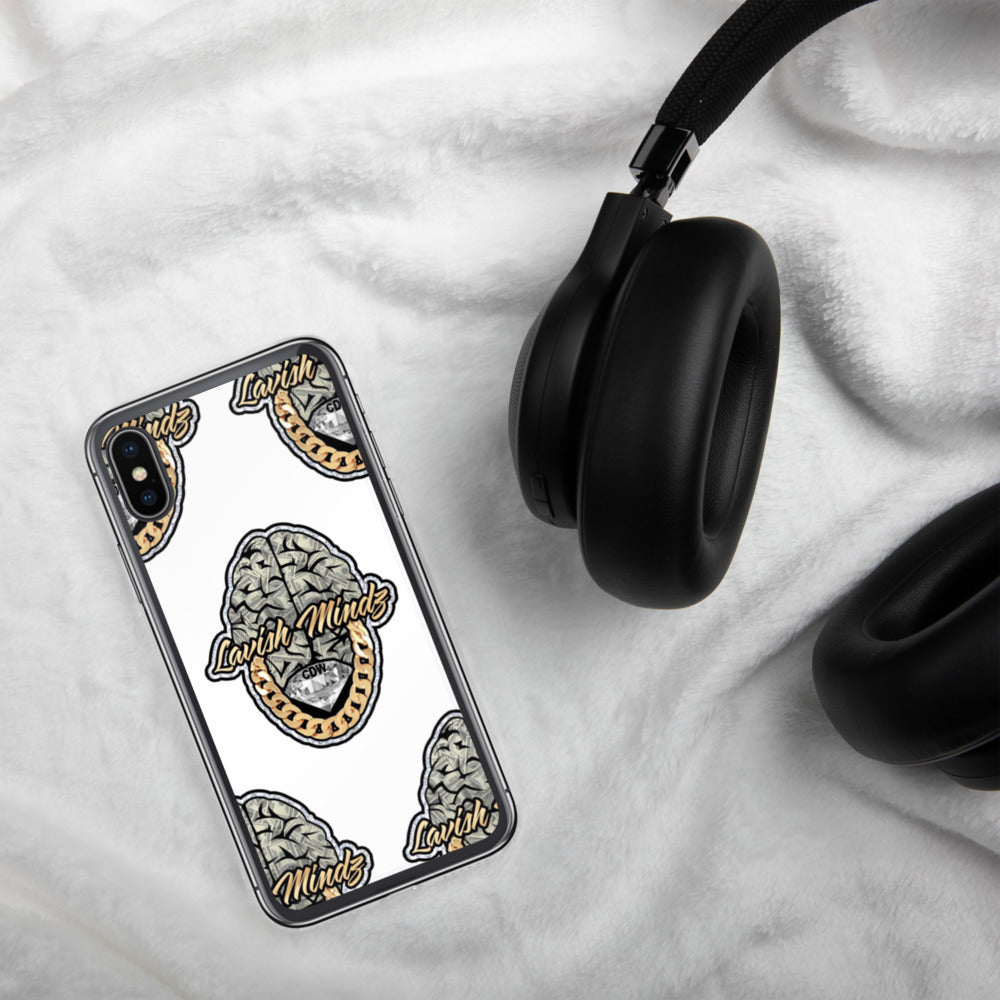 Lavish Brain White iPhone Case