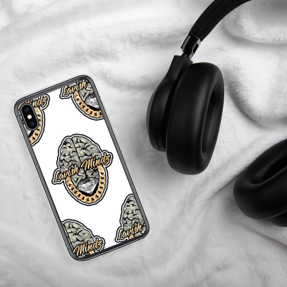 Lavish Brain White iPhone Case