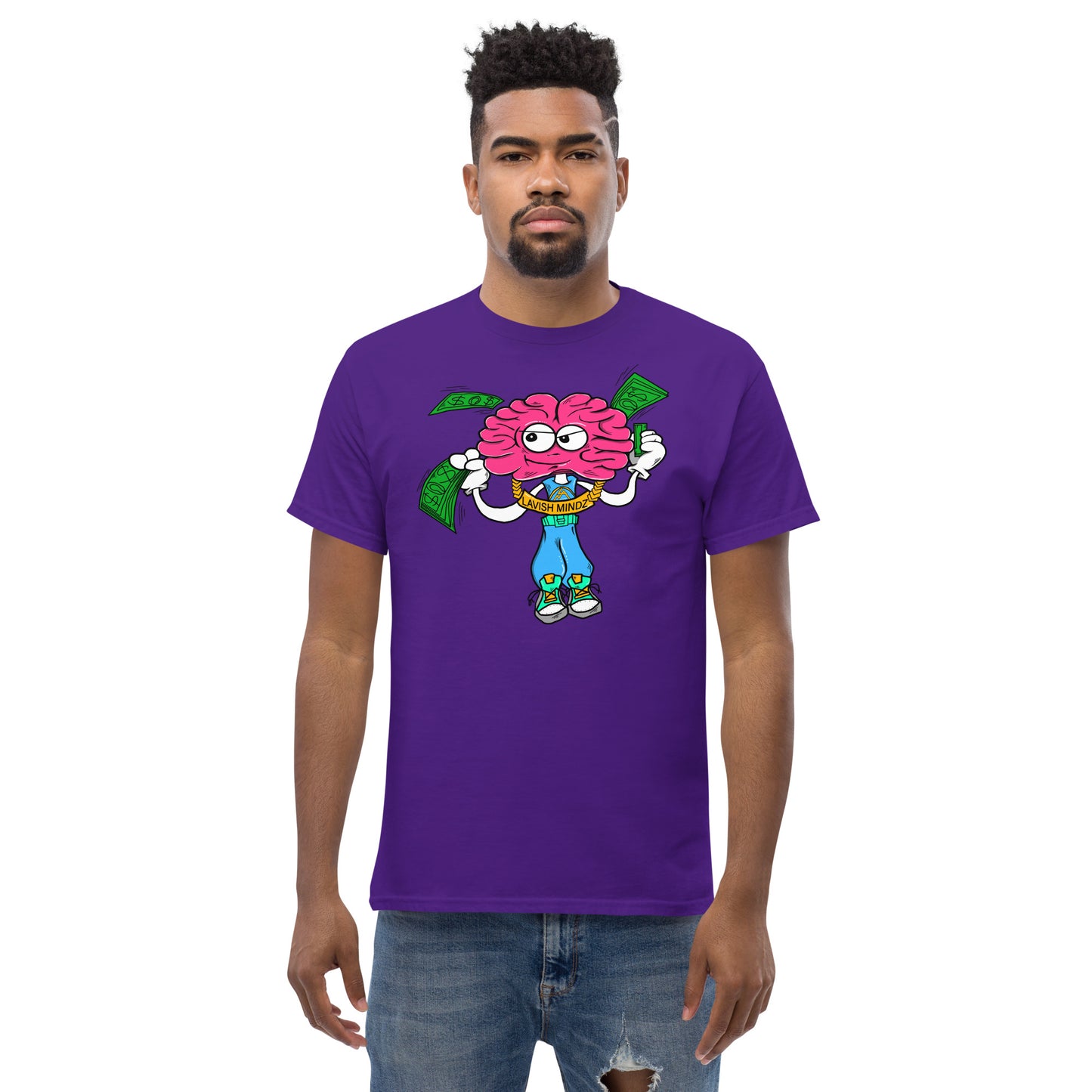 Brain Man Mens tee