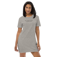 Load image into Gallery viewer, Slogan Cloud t-shirt dress