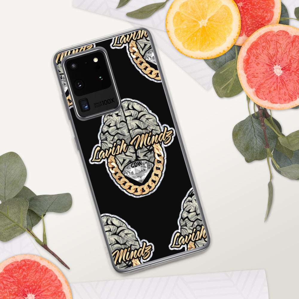 Lavish Brain Black Samsung Case