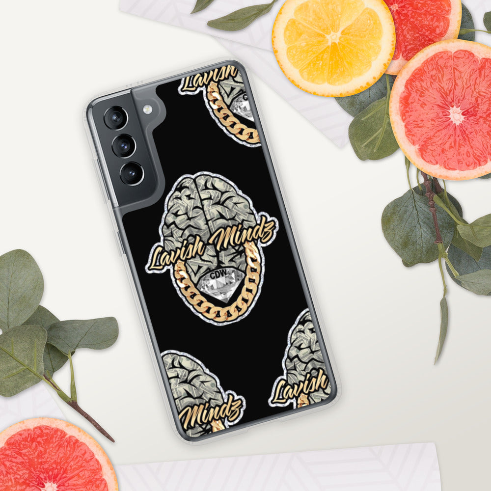 Lavish Brain Black Samsung Case