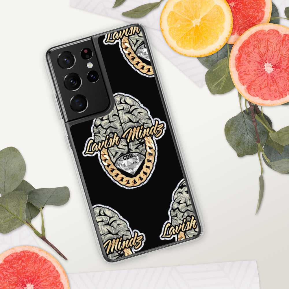 Lavish Brain Black Samsung Case