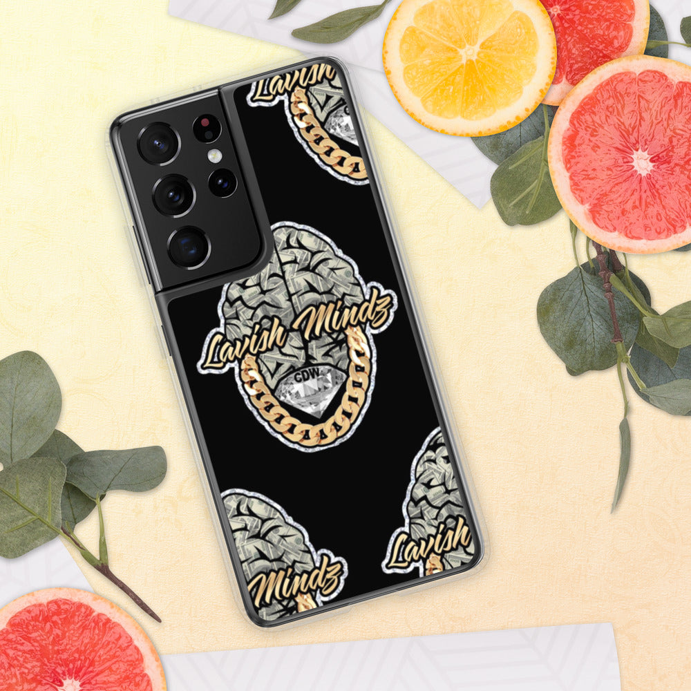 Lavish Brain Black Samsung Case