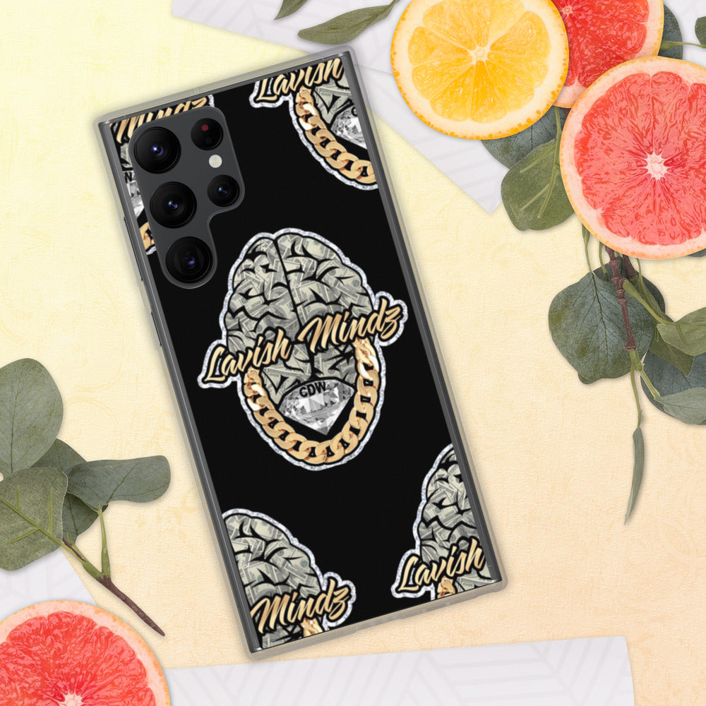 Lavish Brain Black Samsung Case