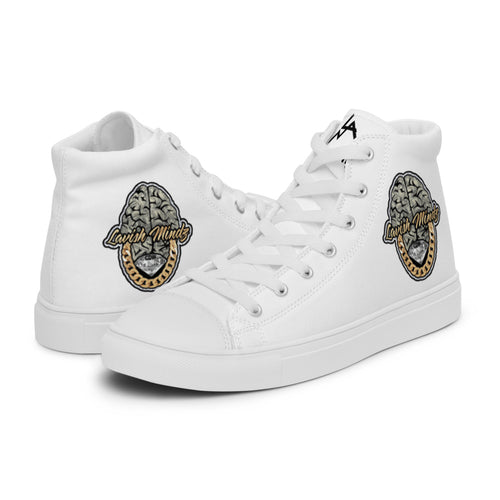 Women’s high top canvas shoes