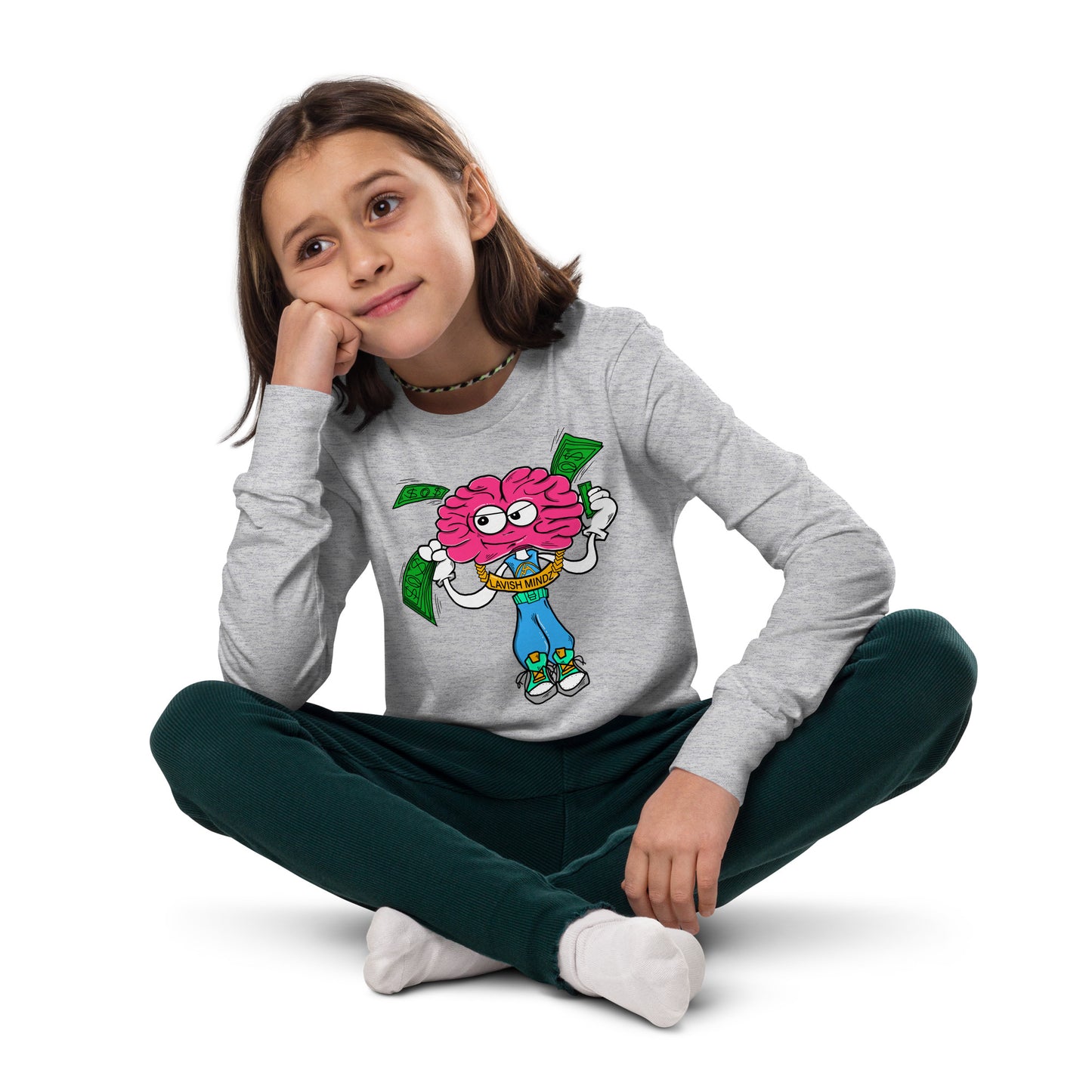 Brain Man Youth long sleeve