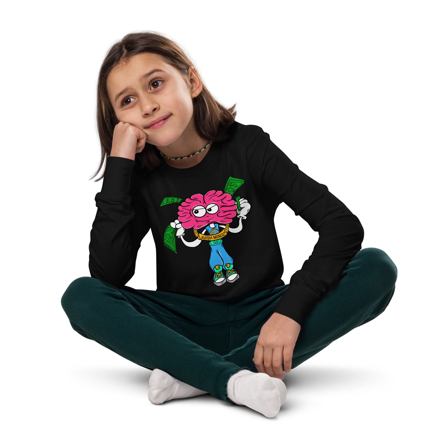 Brain Man Youth long sleeve