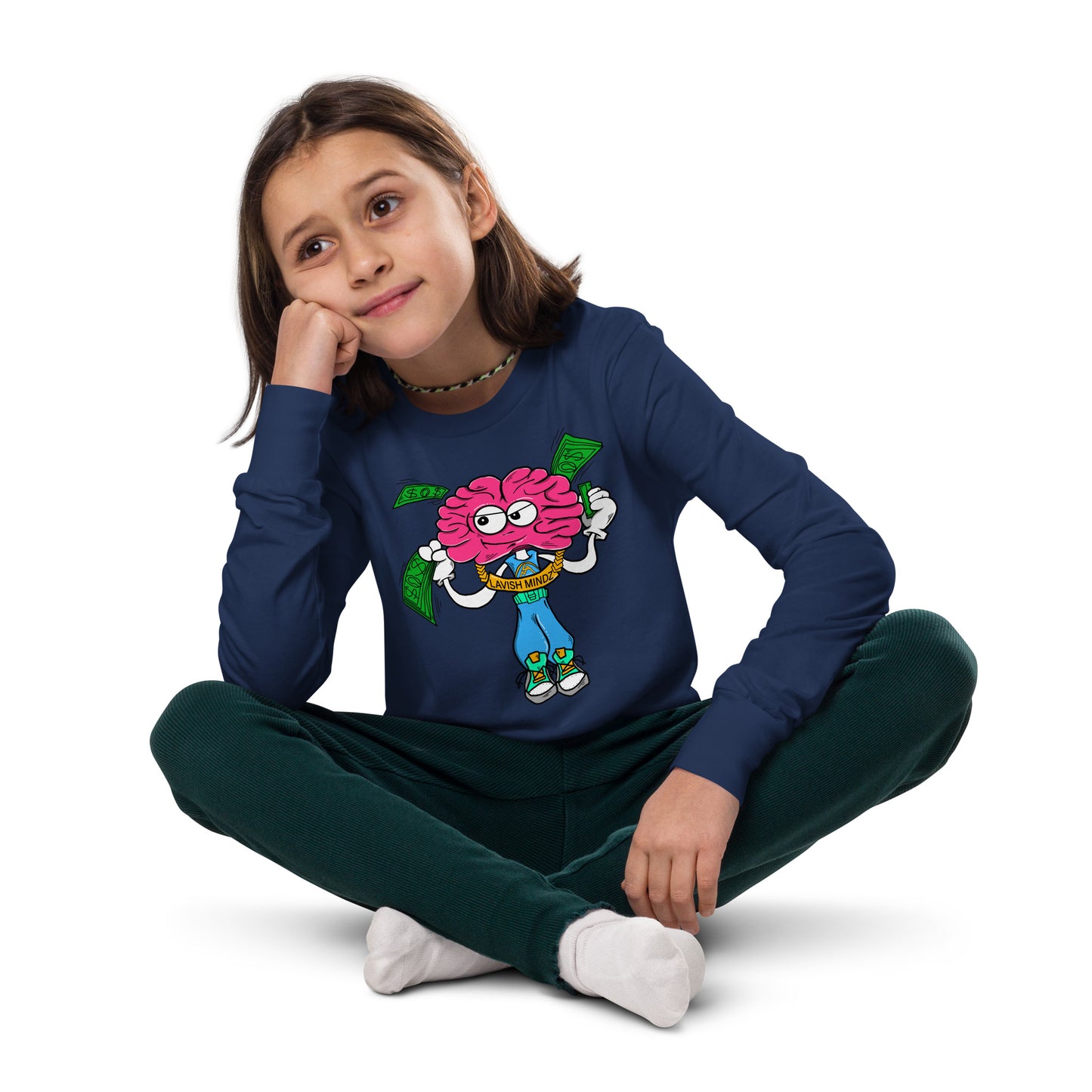 Brain Man Youth long sleeve