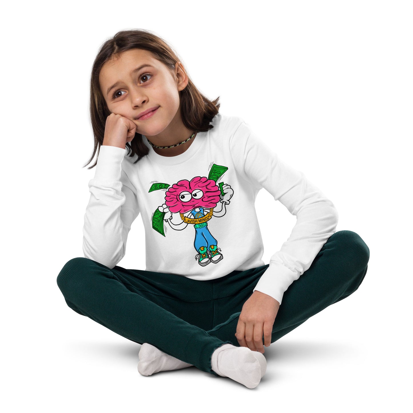 Brain Man Youth long sleeve