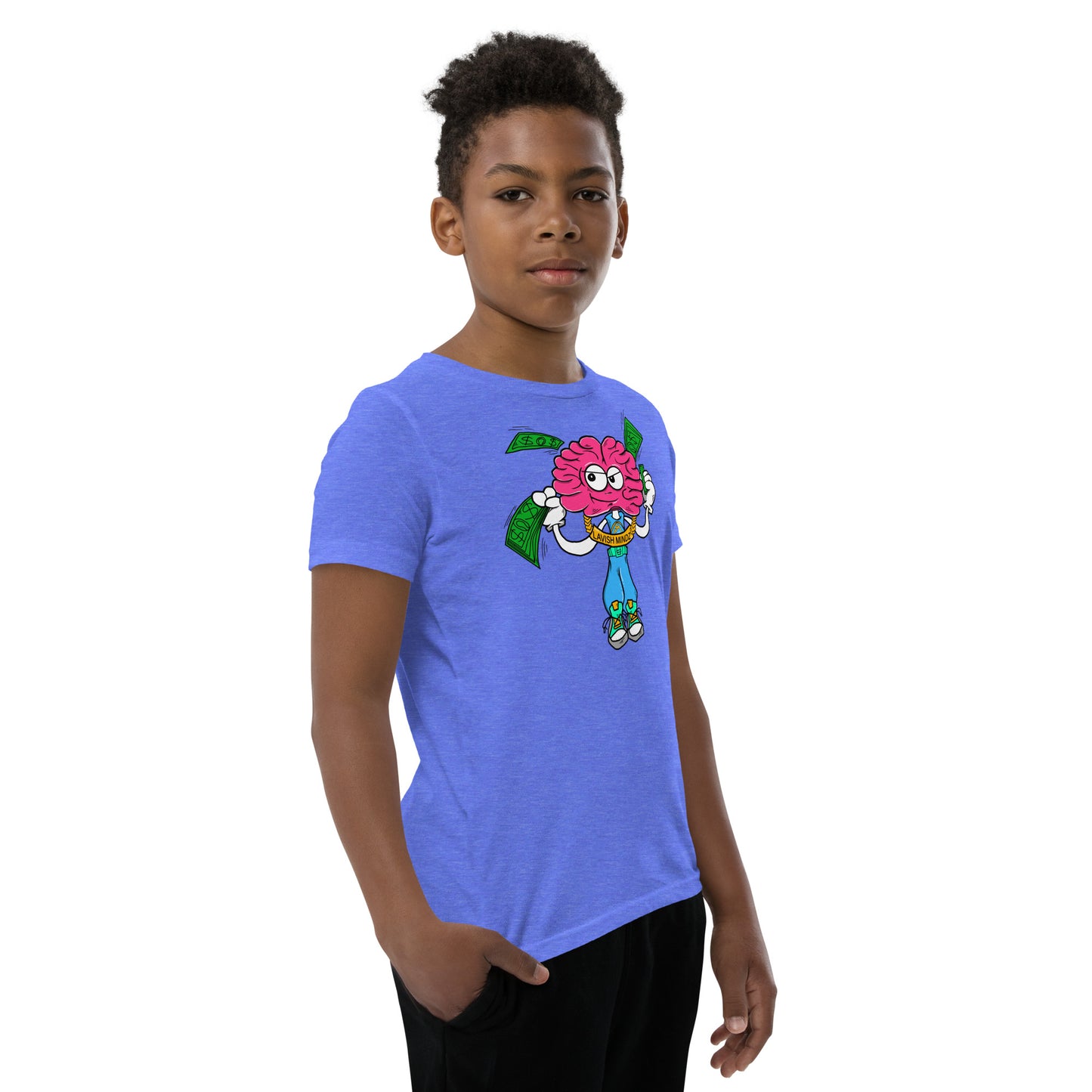 Brain Man Youth Short Sleeve T-Shirt