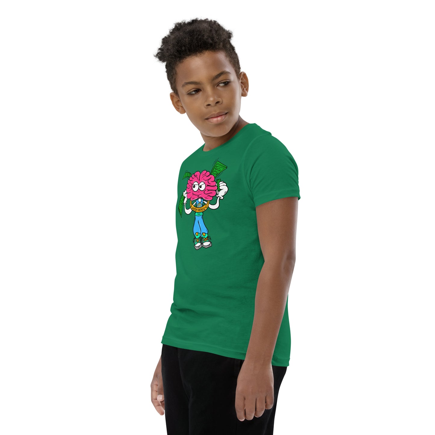Brain Man Youth Short Sleeve T-Shirt